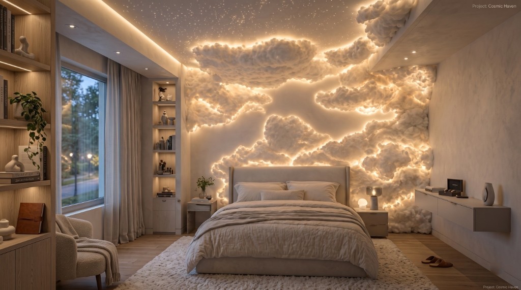 Cloud Ceiling Installation