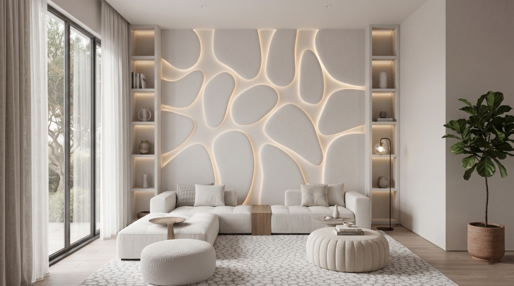 Parametric Pebble Wall
